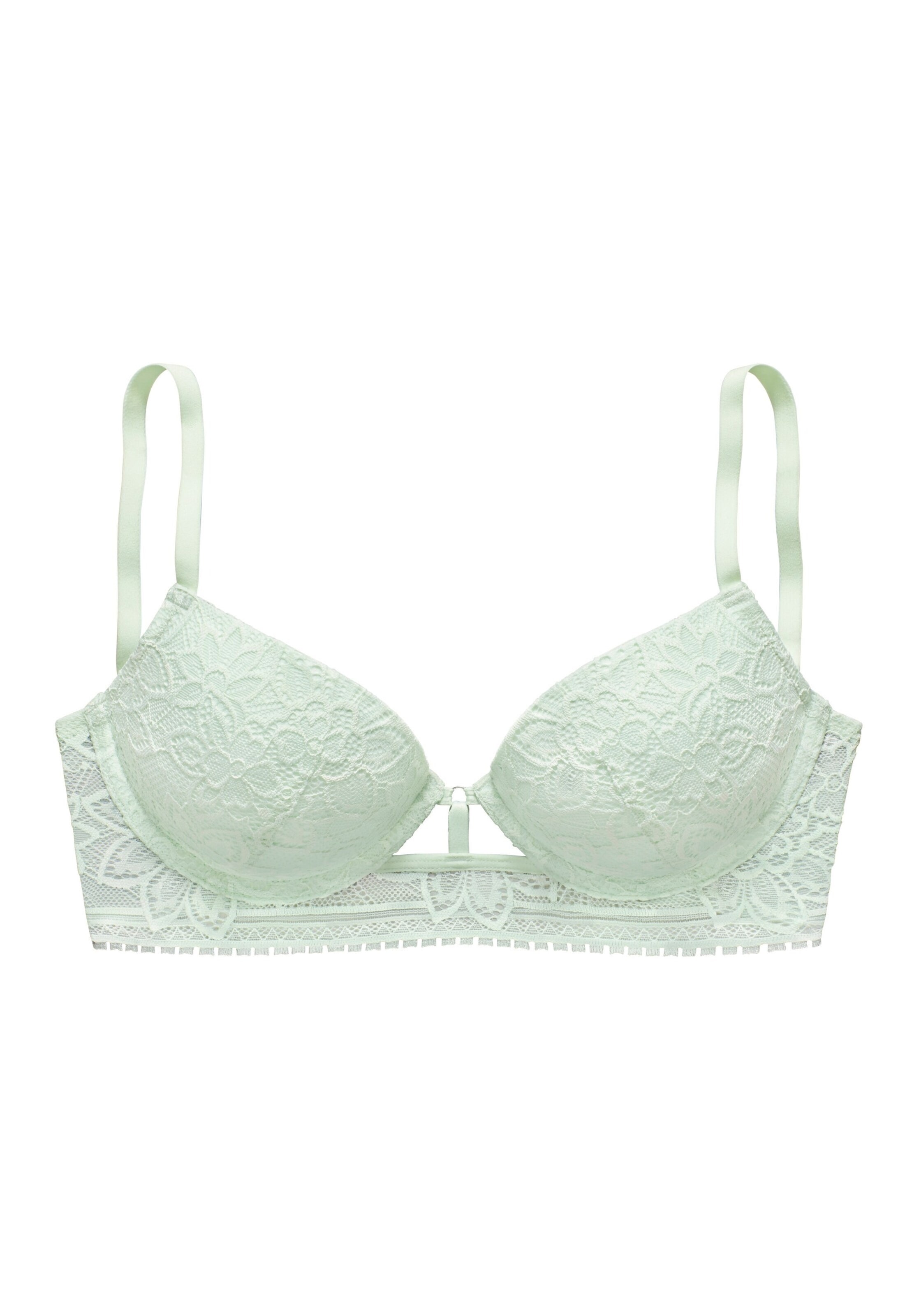 LASCANA Бюстгальтер в Зеленый: спереди