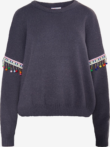 Pull-over 'Hoona' IZIA en gris : devant