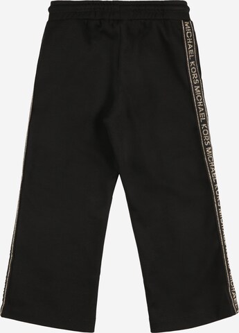 Michael Kors Kids Široke hlačnice Hlače | črna barva