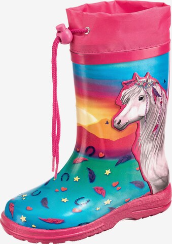 BECK Rubber Boots 'SUNRISE' in Mixed colors: front