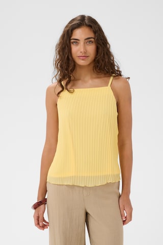 CULTURE - Top 'CUuni Cheila' em amarelo: frente
