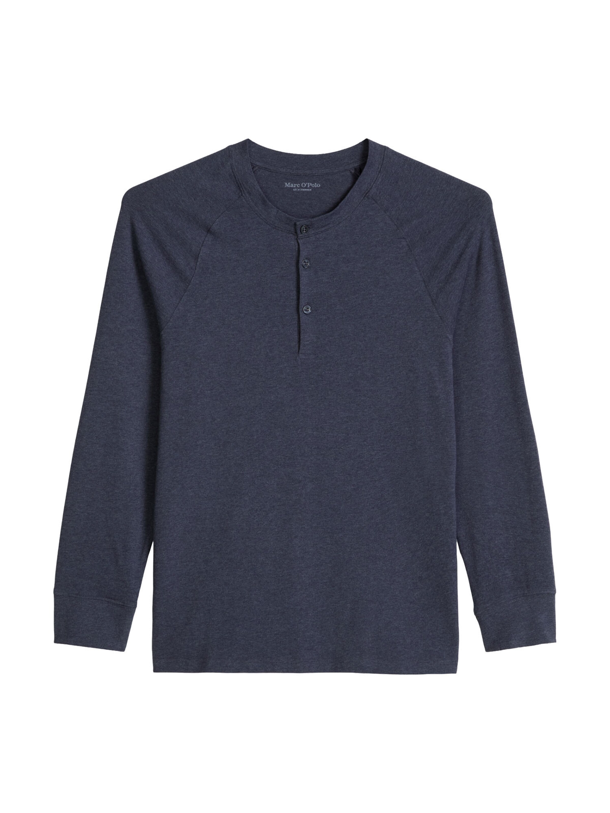Marc O'Polo Shirt ' Loungewear-Styles ' in Blue: front