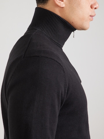 SELECTED HOMME Pullover 'SLHBERG' in Schwarz