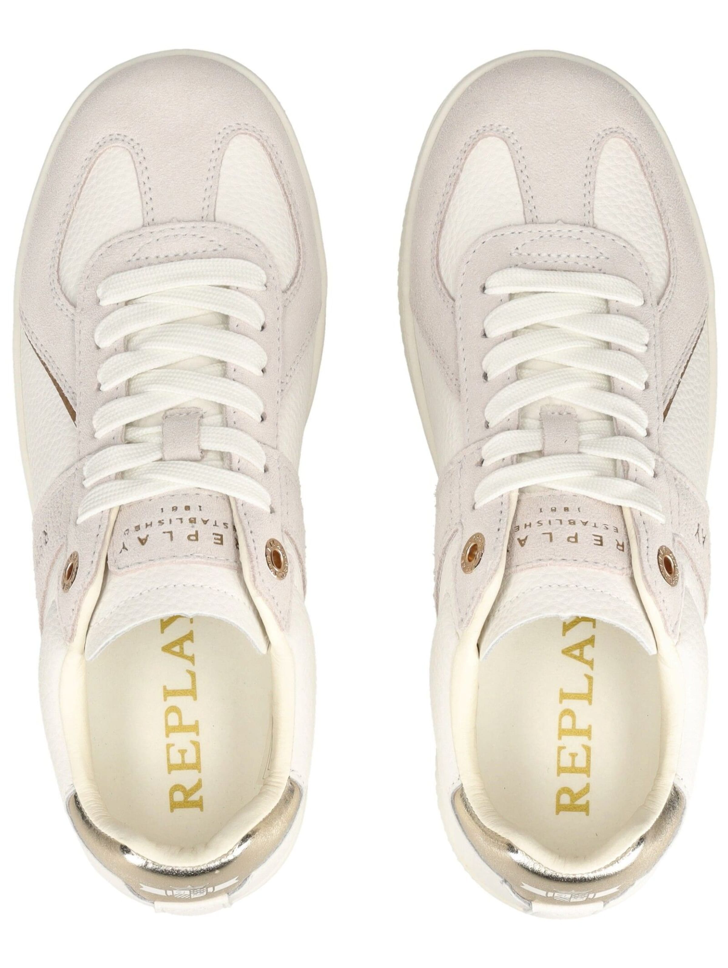 Baskets basses REPLAY en blanc