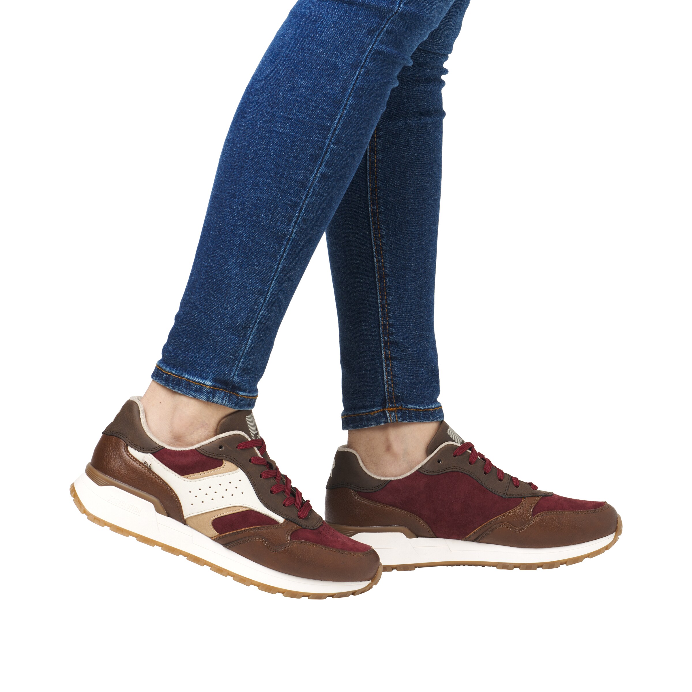 Baskets basses Rieker Sport en marron