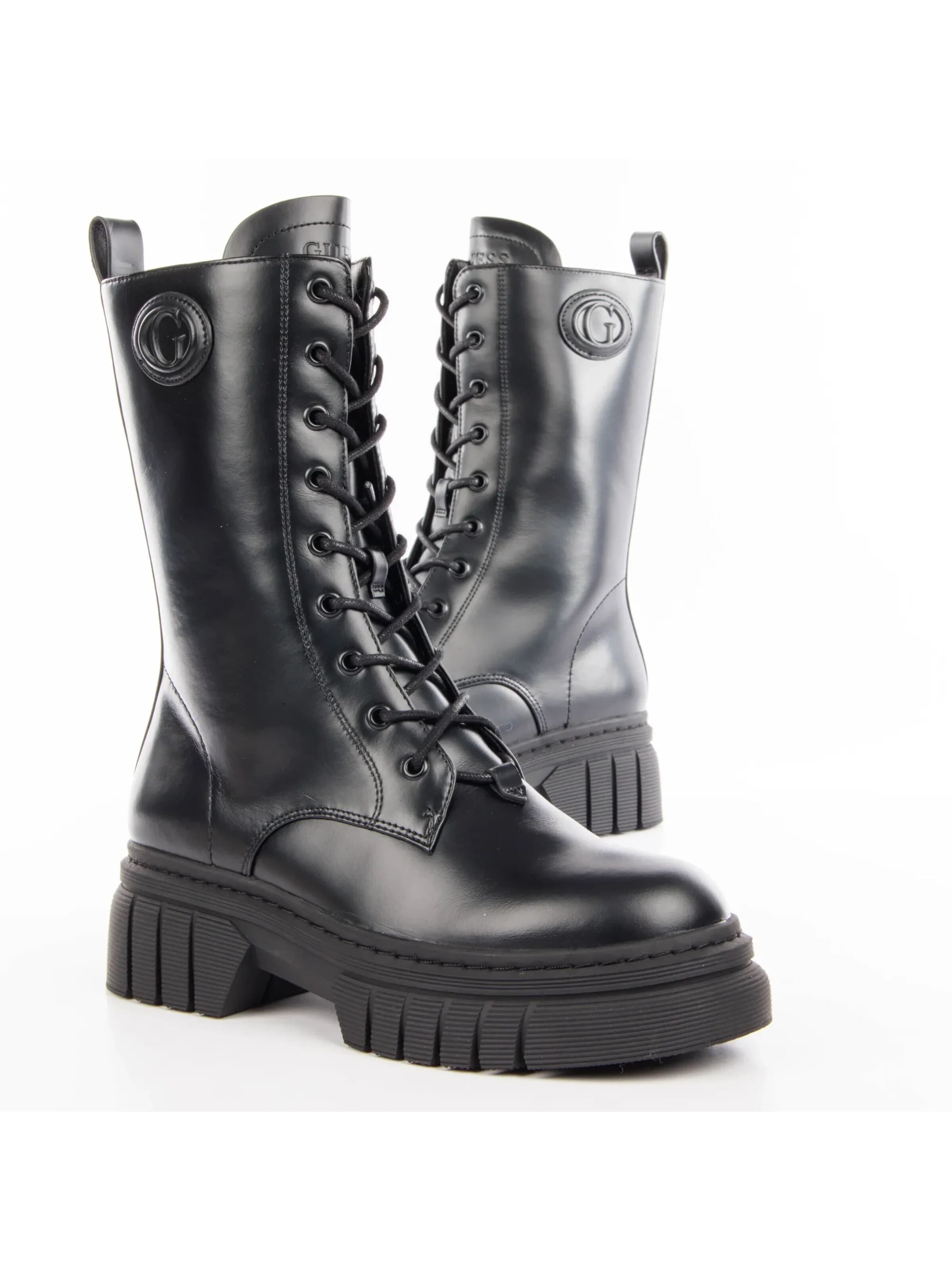 GUESS - Botas 'G combat' en negro