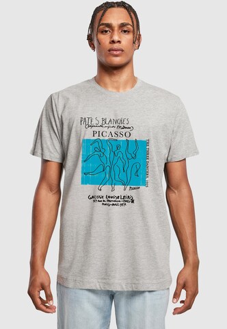 Merchcode Shirt 'APOH ' in Grijs: voorkant