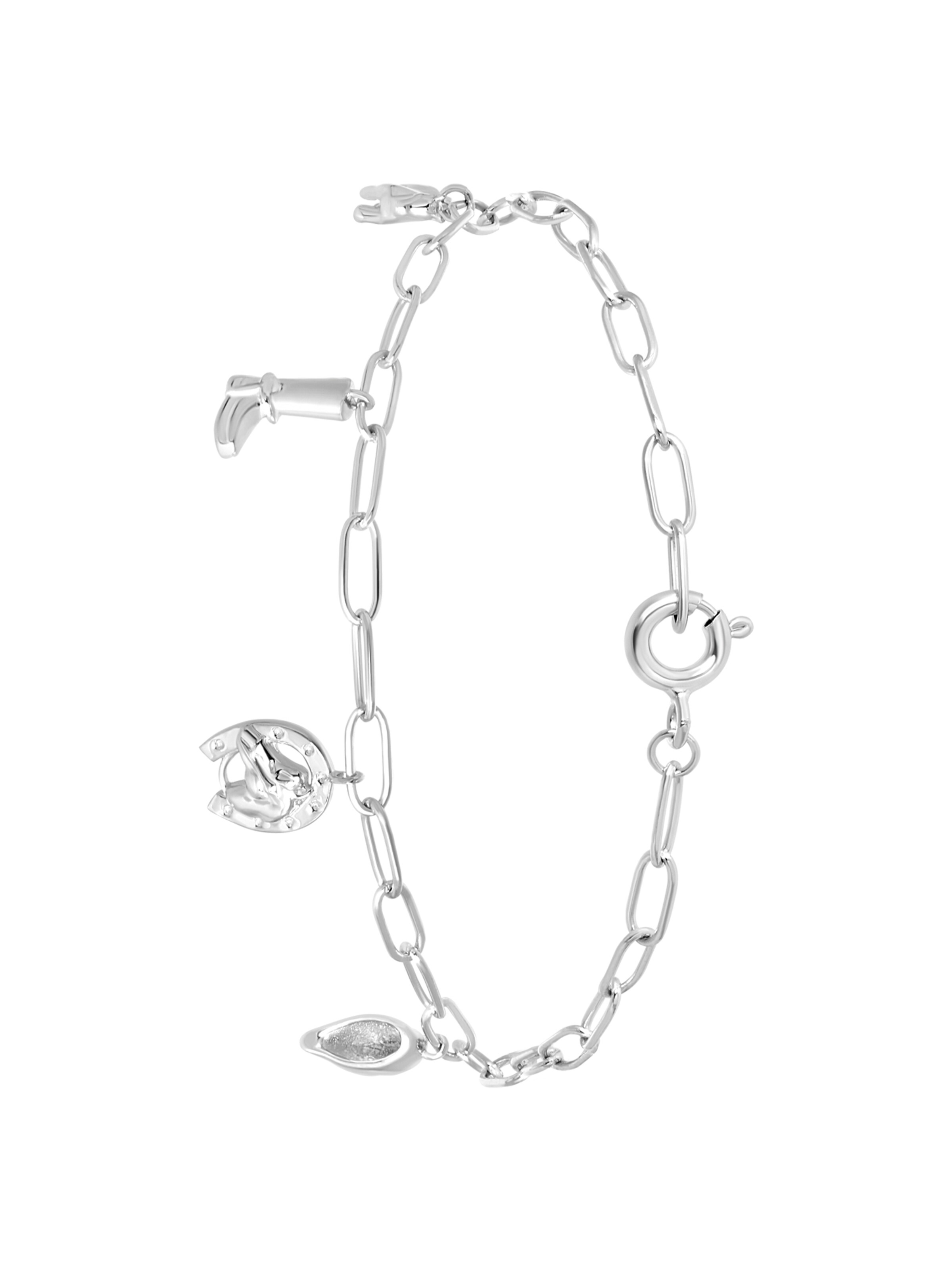 Lucardi Jewelry in Silver: front