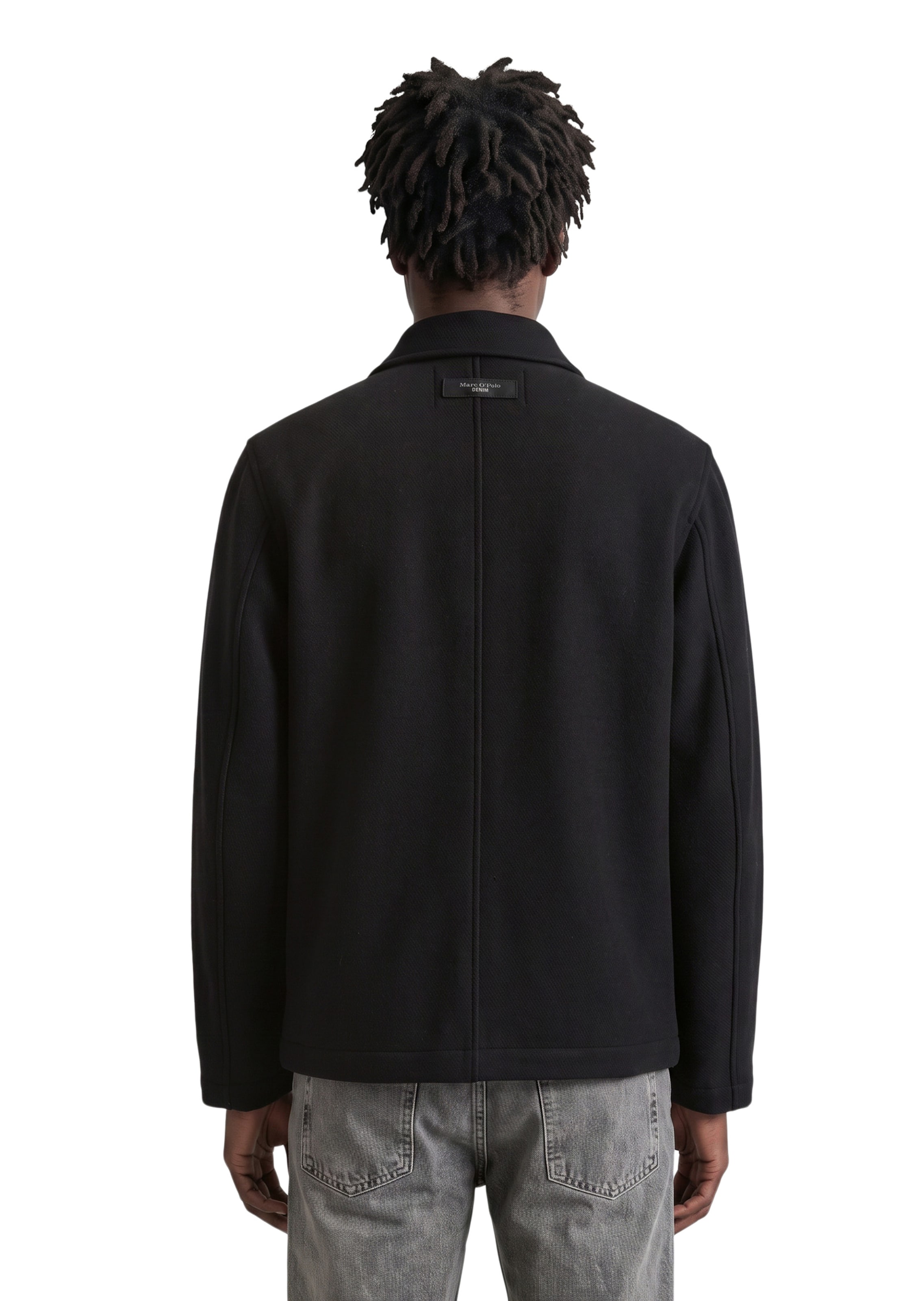 Marc O'Polo DENIM Jacke in Schwarz: Rückseite