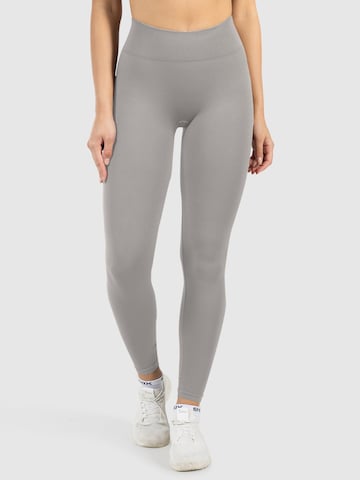 Leggings 'Cetrina Scrunch' Smilodox en gris : devant