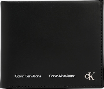 Calvin Klein Jeans Denarnica | črna barva: sprednja stran