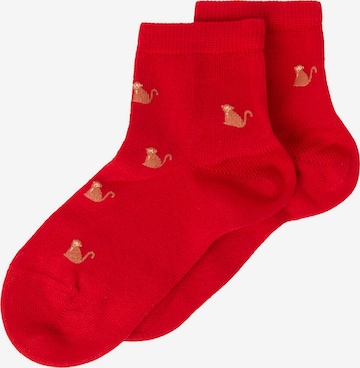 CALZEDONIA Socks in Red: front