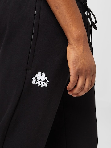KAPPA Zúžený Kalhoty 'LEOPOLD' – černá