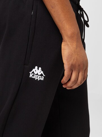 Tapered Pantaloni 'LEOPOLD' di KAPPA in nero