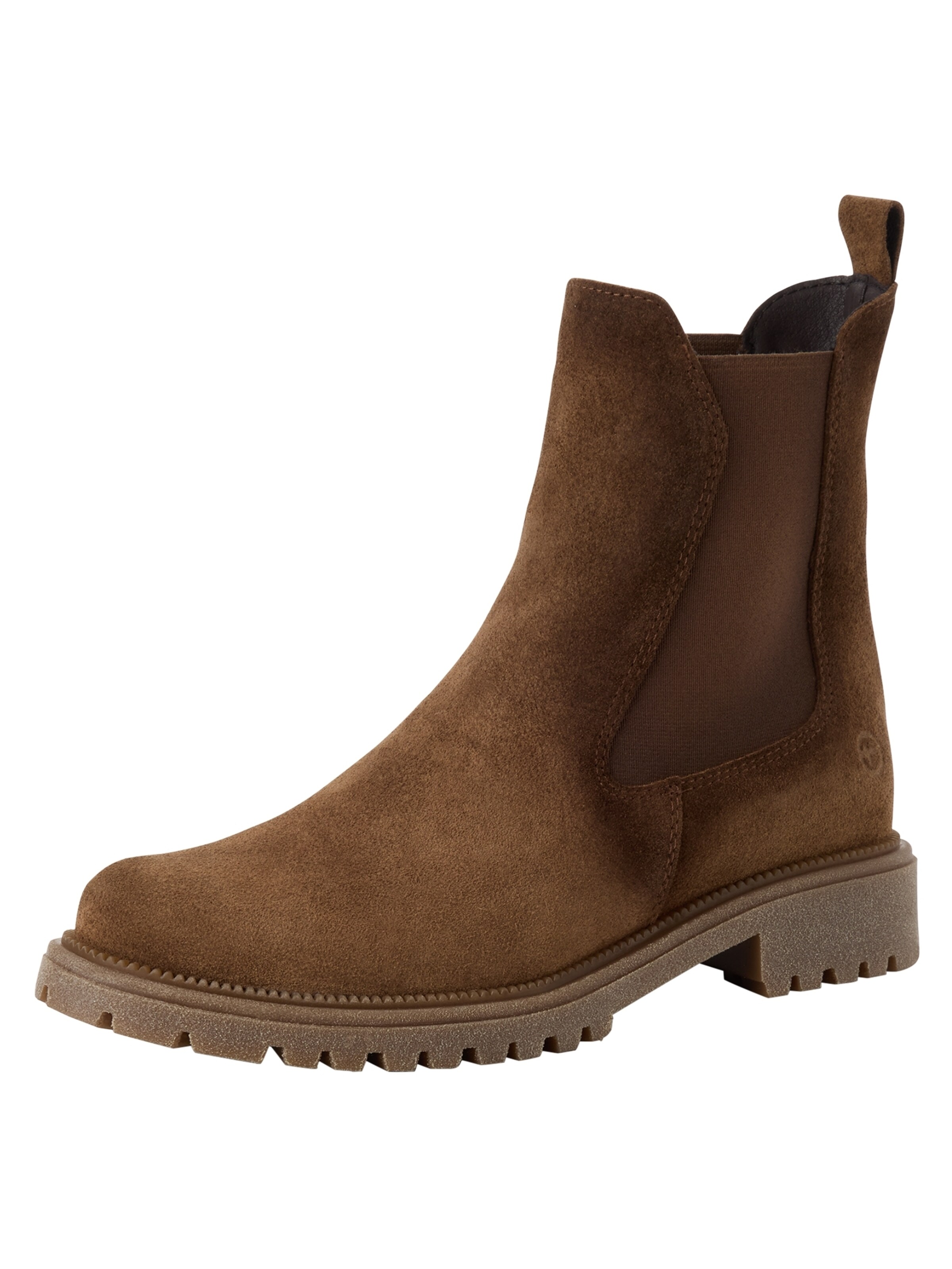 Tamaris Chelsea Boots in Brown: front
