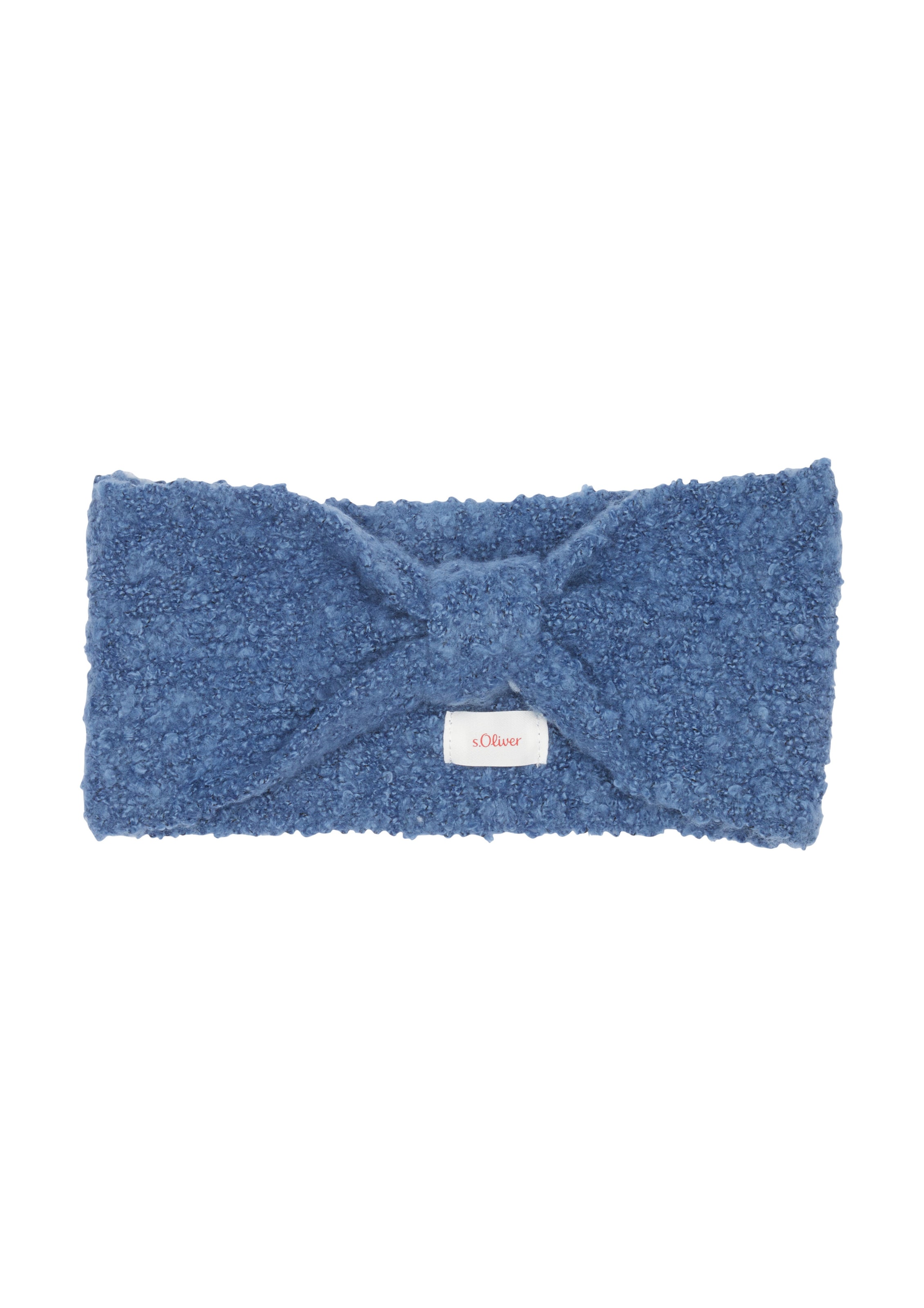 s.Oliver Headband in Blue: front