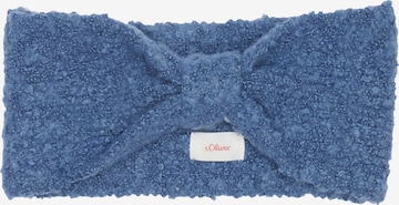s.Oliver Headband in Blue: front