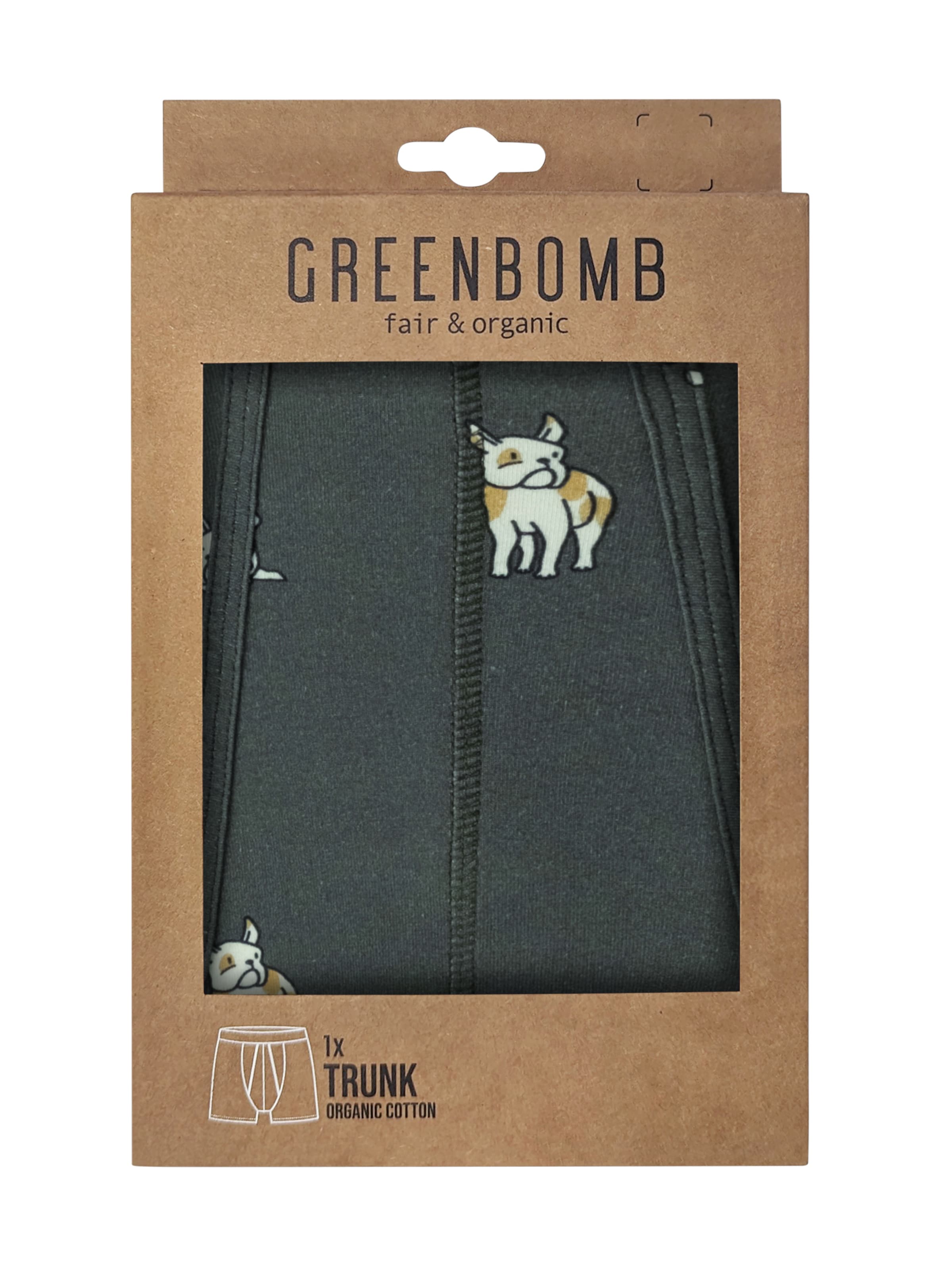 Boxers 'Frenchi' GREENBOMB en vert