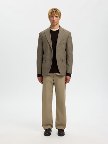 SELECTED - Jersey en marrón