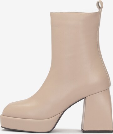 Kazar Studio Stiefelette in Beige: predná strana