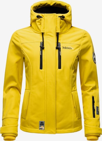 MARIKOO Performance Jacket 'Kleine Zicke' in Yellow: front