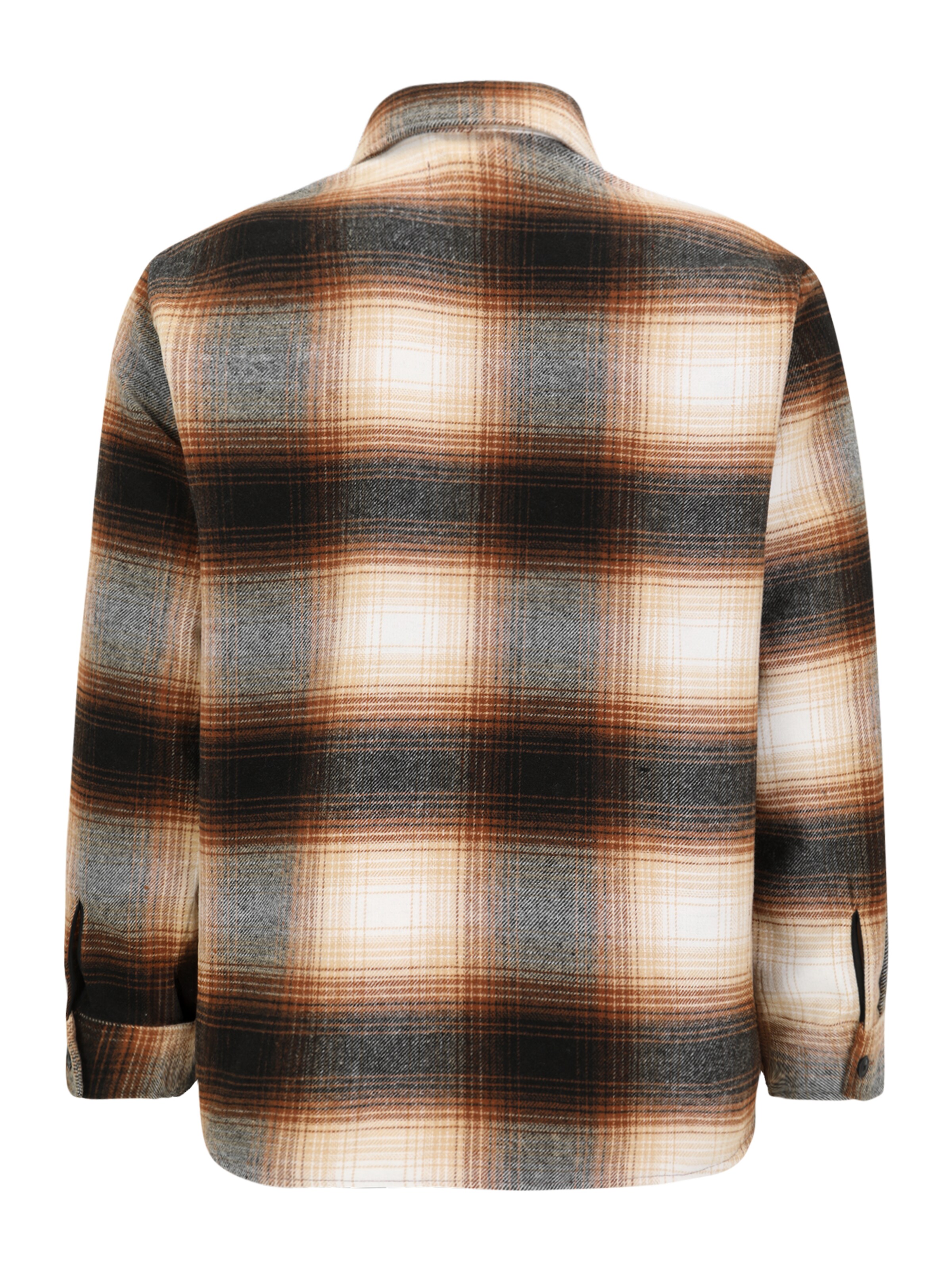 Jack & Jones Plus Comfort Fit Риза 'JJZAC' в кафяво