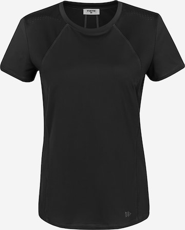Yvette Sports Koszulka funkcyjna 'Alice' w kolorze czarny: przód