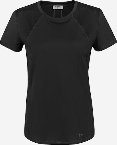 Yvette Sports Λειτουργικό μπλουζάκι 'Alice' σε μαύρο, Άποψη προϊόντος