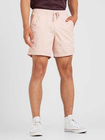 HOLLISTER Regular Hose 'FEB4 7IN TWILL' in Pink: Vorderseite