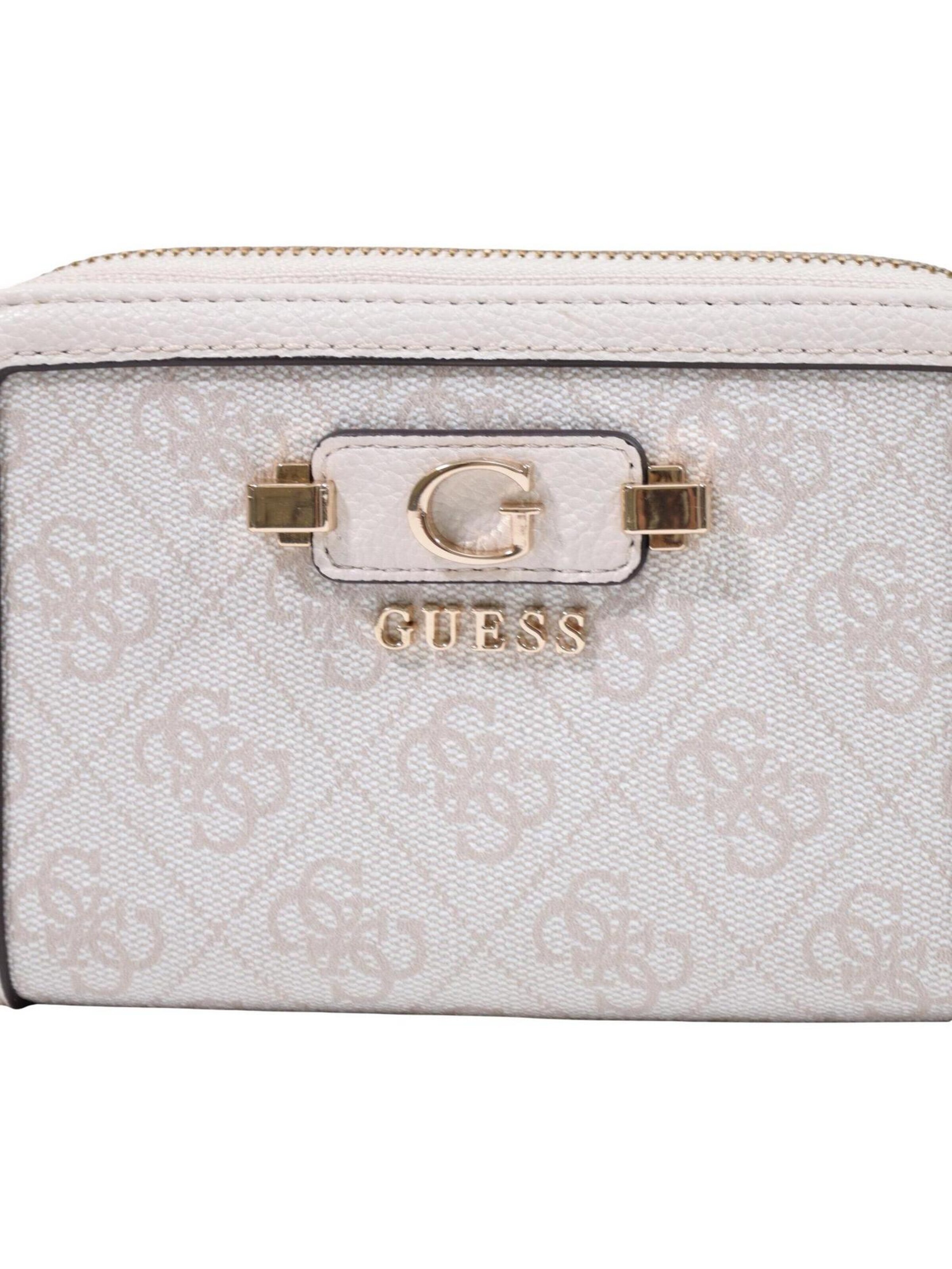Portamonete 'COLEEN LOGO SML ZIP SWSG97 49164' di GUESS in bianco