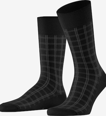FALKE Socks 'Modern Tailor' in Black: front