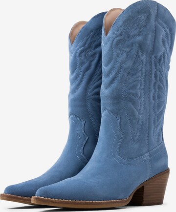 Bottes de cowboy 'Jukeson' BRONX en bleu