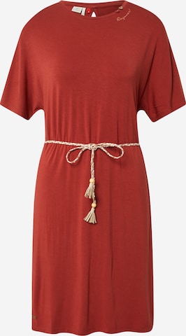 Robe 'KASS' Ragwear en marron : devant