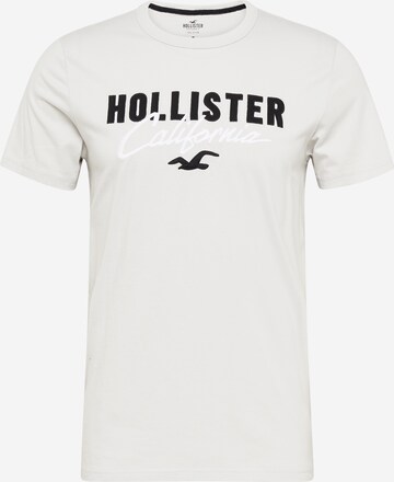 HOLLISTER Футболка в Серый: спереди