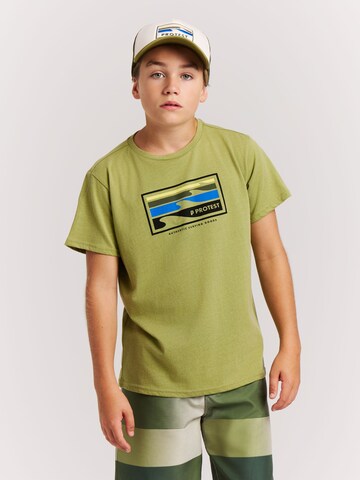 PROTEST Shirt 'PRTRay JR' in Green: front