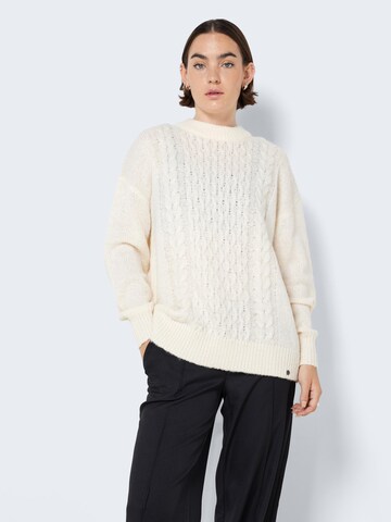 Noisy may Pullover 'Diego' i beige: forside