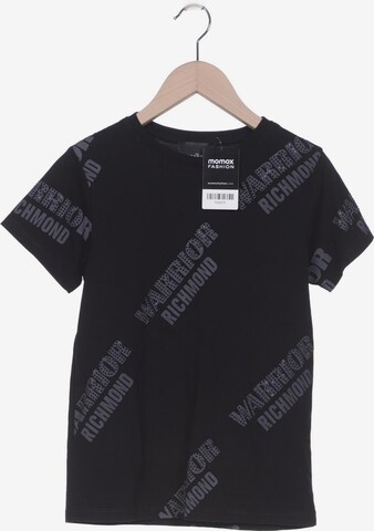 John Richmond T-Shirt XS in Schwarz: predná strana