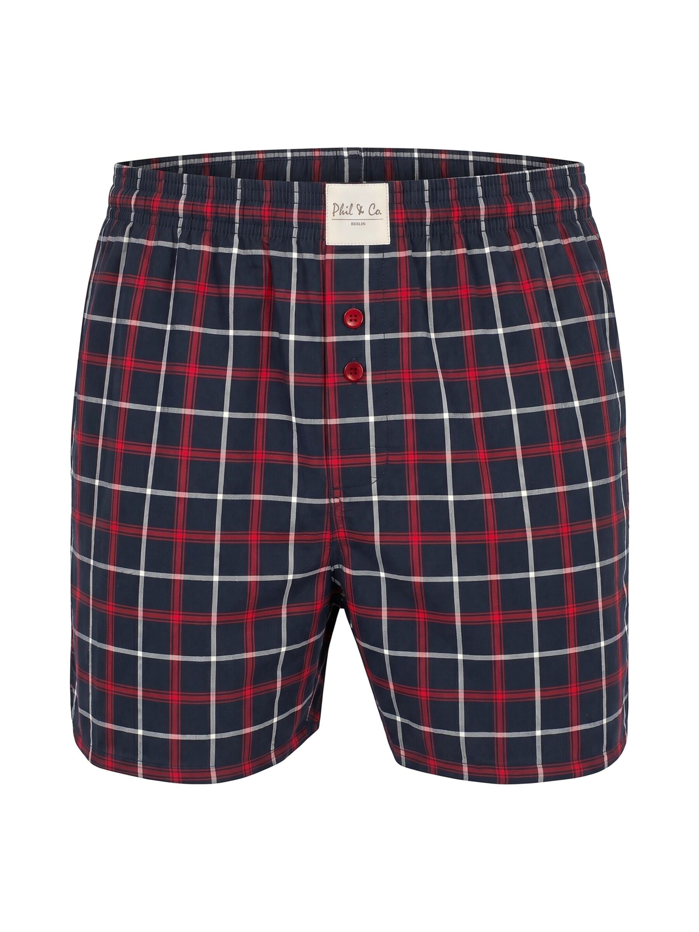 Phil & Co. Berlin Boxershorts in Gemengde kleuren