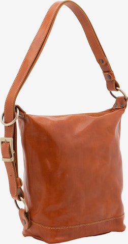 Borsa a mano di Viola Castellani in marrone: frontale