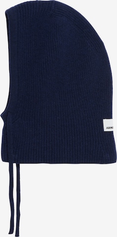 Bonnet ARMEDANGELS en bleu : devant
