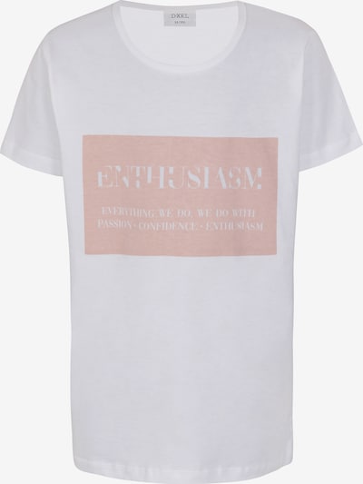 D-XEL T-Shirt 'Mekita' in puder / weiß, Produktansicht