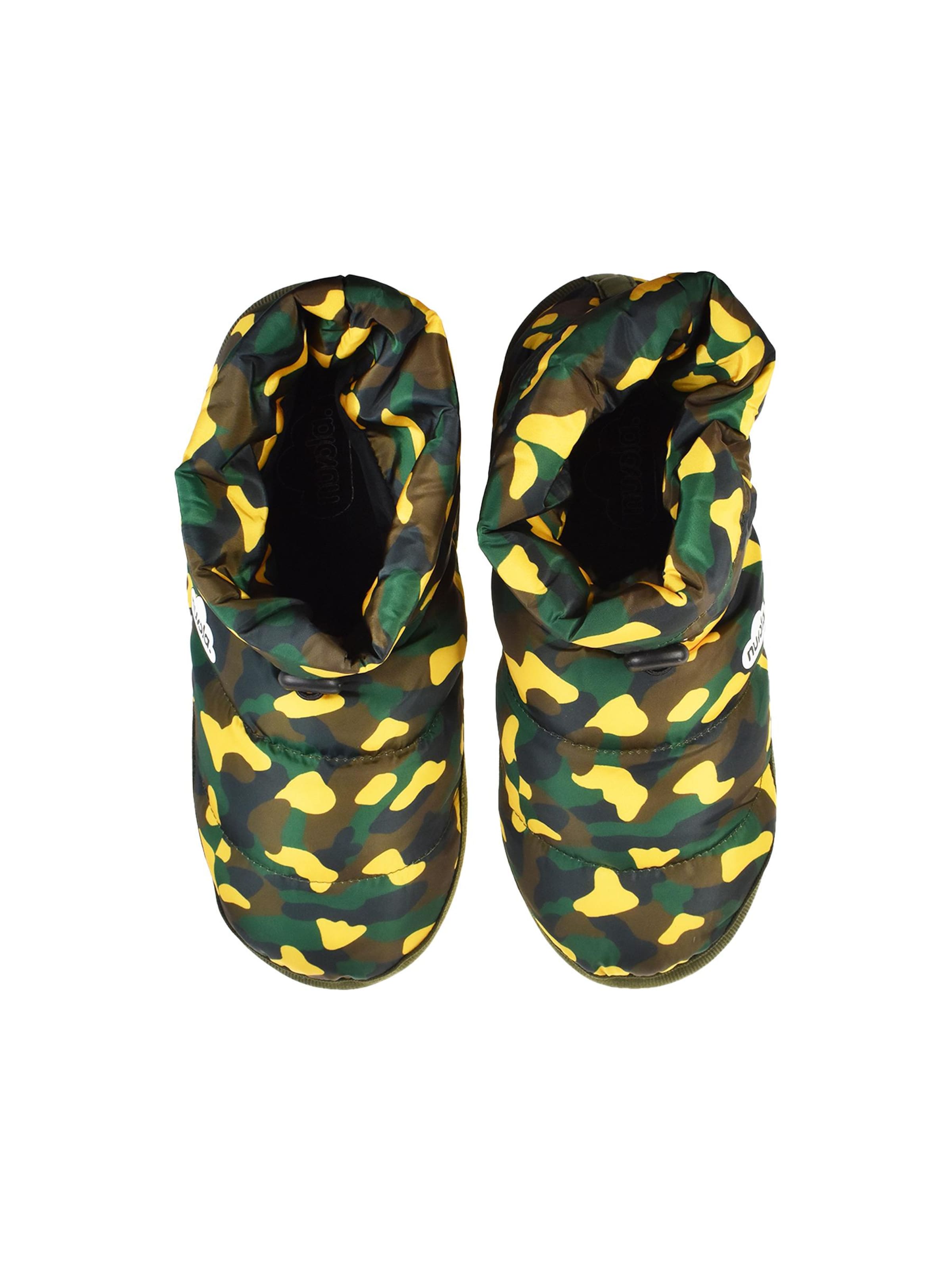 Nuvola. Huisschoenen 'Boot Home Printed 21 Camuffare' in Groen