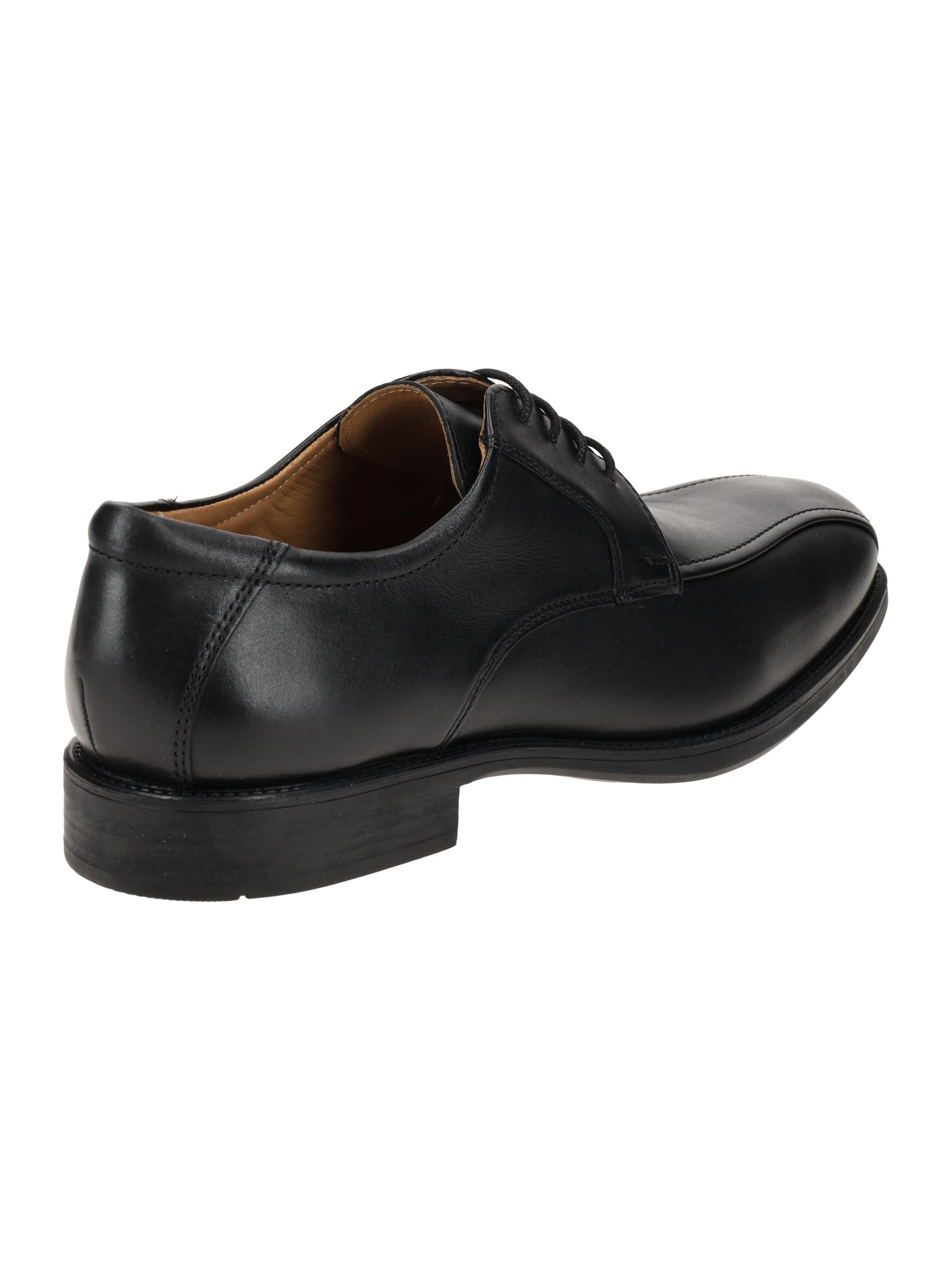 GEOX Schnürschuh 'Geox Federico Business Schuhe schwarz Nappa U2257W'‌‌‌‌‌‌‌‌‌ in Schwarz