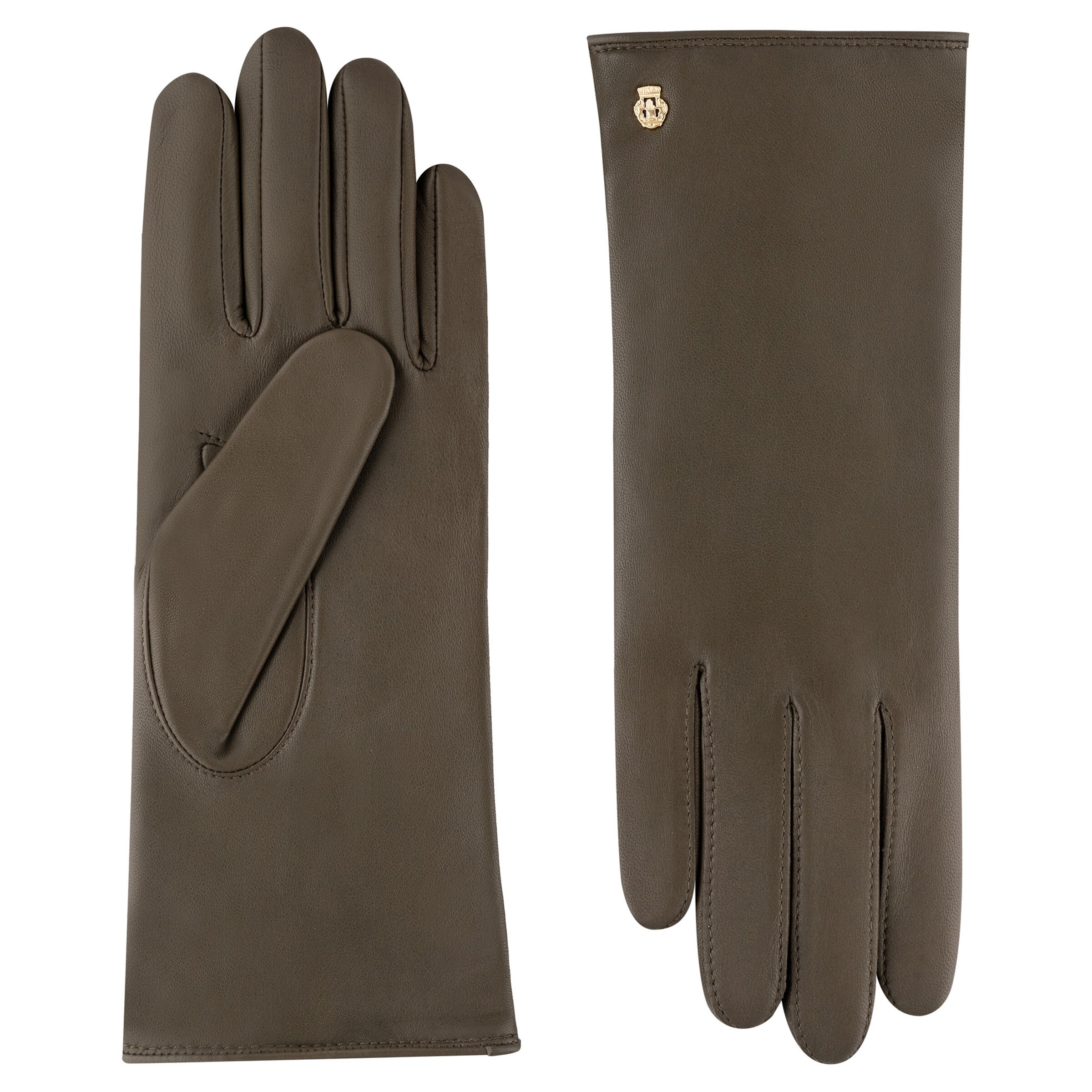 Mezzoguanti 'HAMBURG' di Roeckl in verde: frontale