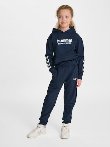 Hummel Tapered Sportsbukser i blå