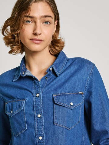 Pepe Jeans Bluse in Blau
