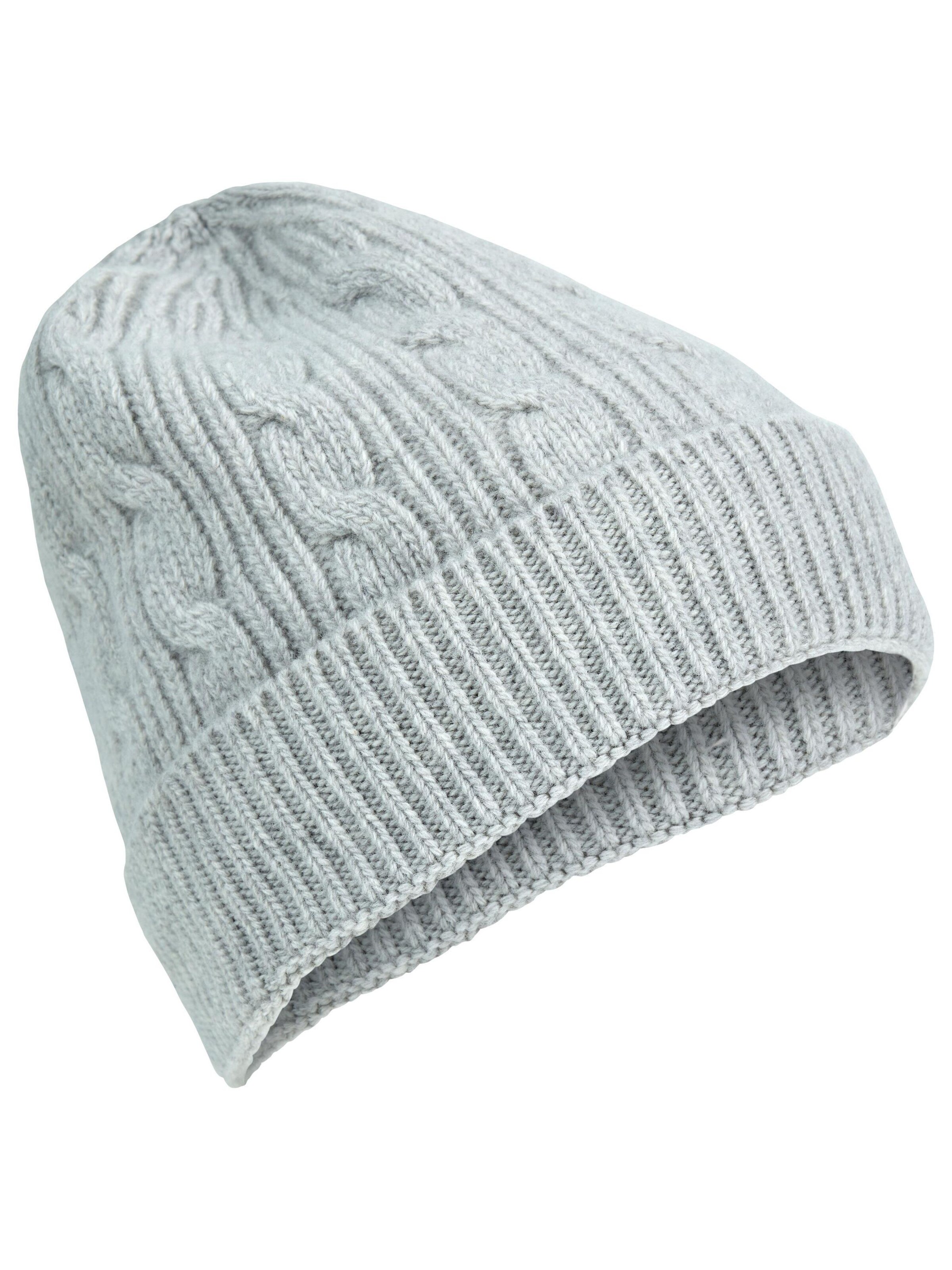 FALKE Mütze‌‌‌‌‌‌‌‌ in Grau: Vorderseite