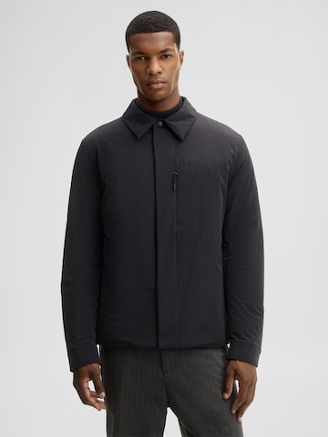 STRELLSON Shirtjacket in Schwarz: Vorderseite