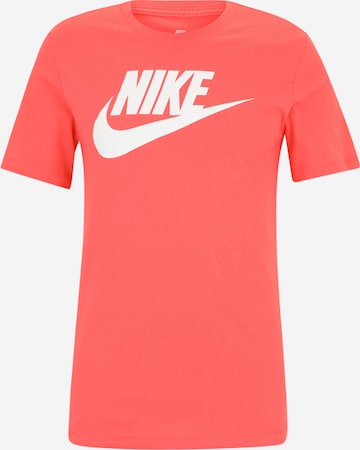 T-Shirt 'ICON FUTURA' Nike Sportswear en rouge : devant