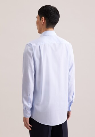 SEIDENSTICKER Regular fit Business Shirt in Blue